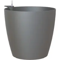 Artevasi Blumentopf - - San Remo SWS 36 MA - Innen/Außen - Kunststoff - Ø36 x H33,5 cm - 25 L - Anthrazit