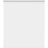 vidaXL Verdunkelungsrollo Weiß 125x150cm Stoffbreite 121,6cm Polyester