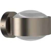 TOP LIGHT Puk Maxx Wall LED-Wandleuchte-Nickel matt-Linse matt-Linse matt-mit LED (2700K)