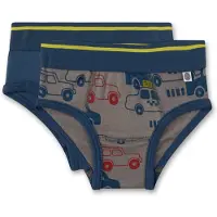 Sanetta 2er-Set: Slips in Blau/ Grau - 116