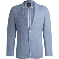 BOSS Slim-Fit Sakko aus fein gemustertem Gewebe Grösse 50