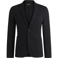 BOSS Slim-Fit Sakko aus Stretch-Seersucker Grösse 58