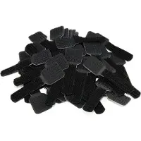 Label The Cable EFB LTC-PRO-3110 LTC WALL STRAPS Selbstklebende Klettkabelhalter,50 Stück Set schwarz LTCPRO3110