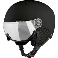 Alpina Skihelm Arber Visor Schwarz Matt-58 - 61 cm