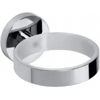 Sapho Haartrocknerhalter OMEGA aus Chrom 8x5,5x10cm