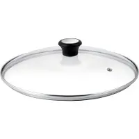 Tefal Glasdeckel, 26 cm, Edelstahlrahmen