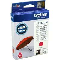 Brother LC225XLM, Magenta, Tinte auf Pigmentbasis, 1 Stück(e), 1200 Seiten, Einzelpackung
