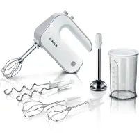 Bosch MFQ4075DE HandrÃ1/4hrgerät Set Weiß/Silber