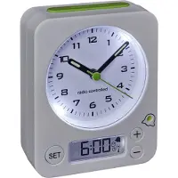 TFA-Dostmann Analoger Funkwecker mit minutengenauer digitaler Einstellfunktion COMBO 60.1511.02.04