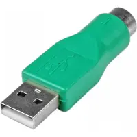 StarTech.com .com Ersatz PS/2 Maus auf USB Adapter - Bu/St, PS/2, USB, Grün