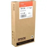 Epson T913A Orange Ink Cartridge (200ml), Standardertrag, Orange, Tinte auf Pigmentbasis, 200 ml, 1 Stück(e), Einzelpackung