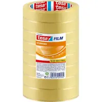 TESA Standard, 66 m, Transparent, Polypropylen (PP), Karton, Papier, 19 mm, 8 Stück(e)