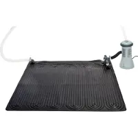 Intex Solarmatte Poolheizung PVC 1,2x1,2 m Schwarz 28685