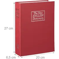 Relaxdays Buchtresor