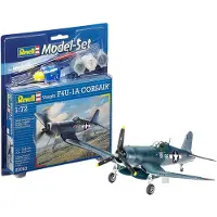 Revell Vought F4U-1D Corsair, Fixed-wing aircraft model, Montagesatz, 1:72, Vought F4U Corsair, Kunststoff, Zwischen