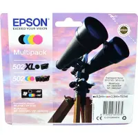 Epson Ink 502 XL, Hohe (XL-) Ausbeute, Schwarz, Blau, Magenta, Gelb, 4 Stück(e), 550 Seiten, 165 Seiten, Multipack