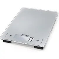 Soehnle Digitale Küchenwaage Page Aqua Proof aus Glas, bis zu 10 kg Tragkraft