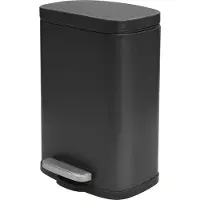 Spirella Akira, 5 l, Rechteckig, Stahl, Schwarz, Terrasse, 214 mm