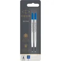 Parker Quink Rollerball refill Medium 2-pack Blue