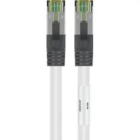 Goobay 55131, 20 m, Cat8.1, S/FTP (S-STP), RJ-45, RJ-45, Weiß