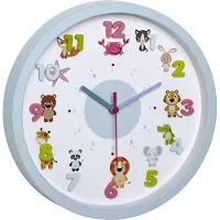 TFA-Dostmann Wanduhr Kinder Tiermotive Ø30,9 cm 408657 4009816033840