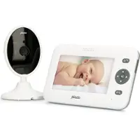 Alecto DVM-140 Video-Babyphone 4,3 Zoll Farbdisplay Nachtsicht Schlaflieder Weiß