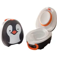 My Carry Potty Penguin Tragbares Töpfchen, Schwarz/Weiß