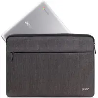 Acer Protective Sleeve - Notebook-Hülle - 35.6 cm (14") - Zweiton Dunkelgrau - für Aspire 1; Chromebook 314; 514; Chromebook Spin 514; 713; Spin 1; 5; Swift 3; TravelMate P2