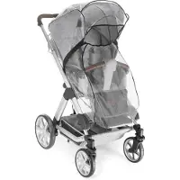 Reer RainCover Classic+ Regenschutz für Kombi-Kinderwagen mit Reißverschluss 1 St