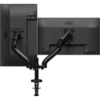AOC AD110D0 Dual Arm, Klemme /Bolzen, 9 kg, 33 cm (13 Zoll), 68,6 cm (27 Zoll), 100 x 100 mm, Schwarz