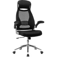 Songmics Bürostuhl Stühle Drehstuhl Chefsessel Bürodrehstuhl Schreibtischstuhl Schwarz OBN86BK