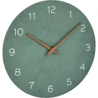 TFA-Dostmann Analoge Design Wanduhr mit Holzoptik 60.3054.04