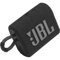 JBL GO 3 kleine Bluetooth Box in Schwarz – Wasserfester, tragbarer Lautsprecher für unterwegs – Bis zu 5h Wiedergabezeit mit nur einer Akkuladung. (1er Pack)