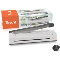 Peach PBP420, 33 cm, Kalt-/Warmlaminator, 250 mm/min, A3, Manuell, Beutel