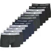 Jack & Jones Boxershorts "Boxershort JACSHADE SOLID TRUNKS 12P 12er Pack"