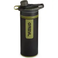Grayl GeoPress, 710 ml, Wandern, Schwarz, Grün, Acrylnitril-Butadien-Styrol (ABS), Polypropylen (PP), Silikon, Thermoplastisches Elastomer (TPE), Erwachsener, Mann/Frau
