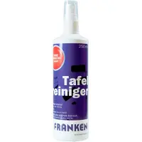 Franken Tafelreiniger , geeignet für Schreib-& Magnettafeln, schnelltrocknend, Inhalt 250 ml, in Pumpsprayflasche