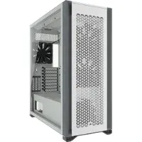 Corsair 7000D AIRFLOW, Full Tower, PC, Weiß, ATX, micro ATX, Mini-ITX, Stahl, Gehärtetes Glas, Kunststoff, Gaming