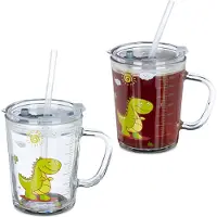 Relaxdays Kindertrinkglas