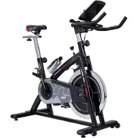 Sportstech Speedbike SX200 | Handpulssensor | Riemenantrieb | 22kg Schwungrad