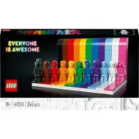 LEGO Iconic Everyone Is Awesome 40516, Bausatz, 18 Jahr(e), Kunststoff, 346 Stück(e), 558 g