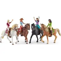 Schleich HORSE CLUB 42542, Horse with rider, Horses, 5 Jahr(e), Mehrfarbig