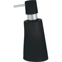 Spirella Seifenspender Move 0.3 l, Schwarz, Kunststoff