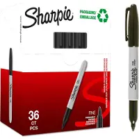 Sharpie Marker Fein Rundspitze 32+4 Vorteilspackung