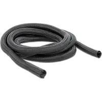 DeLOCK Geflechtschlauch selbstschließend 5 m x 9 mm schwarz