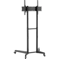 Speaka Professional SP-TVC-300 TV-Rollwagen 94,0 cm (37) - 177,8 cm (70) Bodenständer, Neigbar, Höhenverstellbar