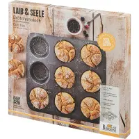 Birkmann Laib & Seele Backform für 9 Brötchen