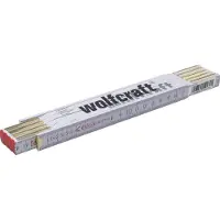 Wolfcraft GmbH 5227000, Ma?stabslineal, Beige, Schwarz, Rot, 21,2 cm, 62 mm, 7,4 cm, 1 St?ck(e)