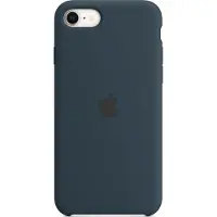Apple Original iPhone SE (2022 / 2020) / 8 / 7 Hülle - Silikon - Backcover/Soft Case - Dunkelblau