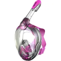 Seac Schnorchelmaske - Magica Junior - Transparent/Pink - - One Size - Tauchermasken